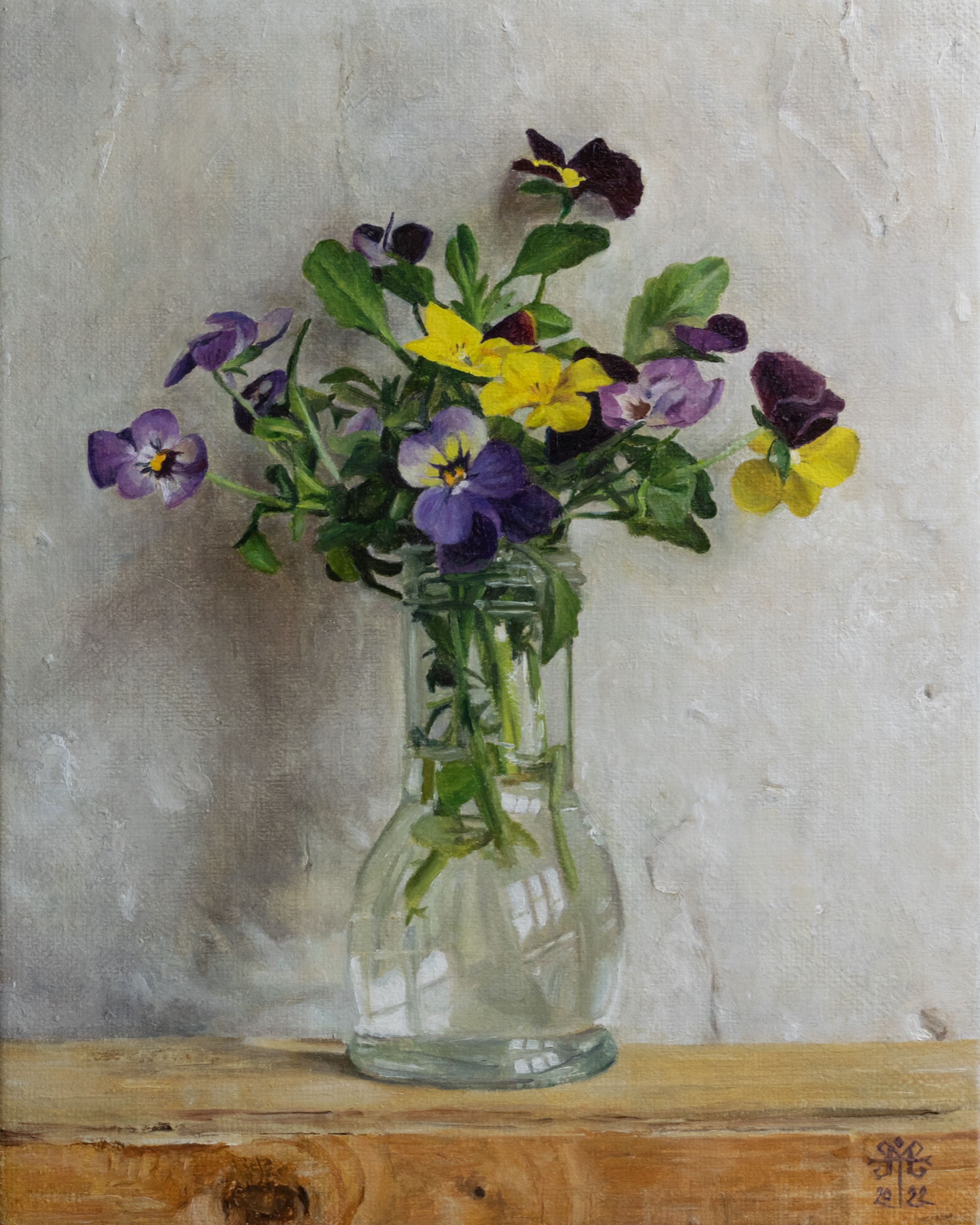 Pansy bouquet